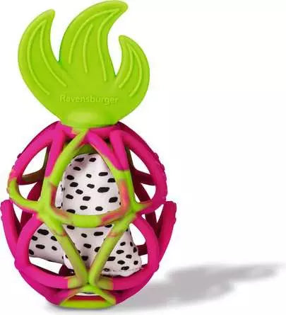 Sensory Crinkle Teether Dragon Fruit