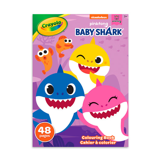Baby Shark Colouring Book 48 pages