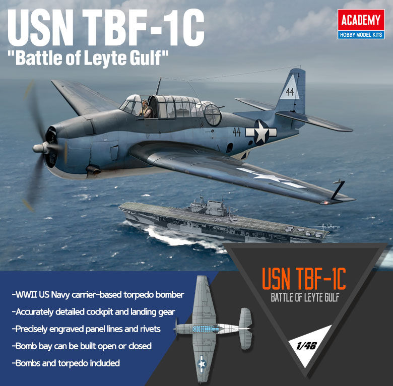 USN TBF-1C "Battle of Leyte Gulf" 1/48