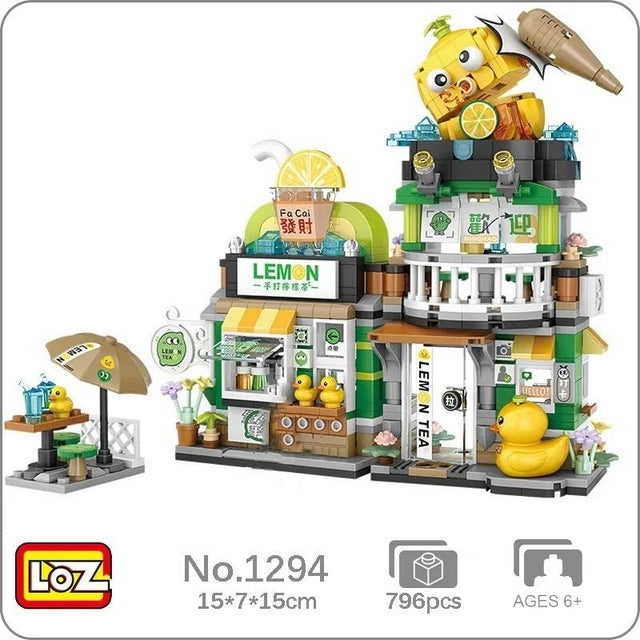 Loz Block Lemon Tea Shop