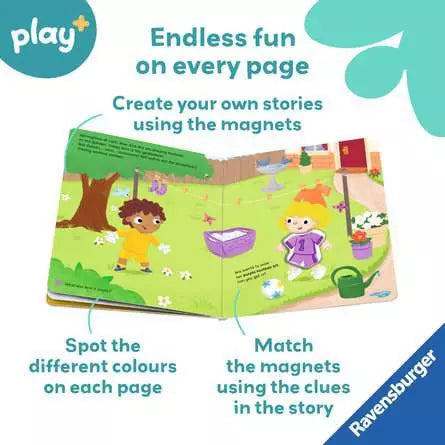 My First Magnetic Book Match & Learn Colours