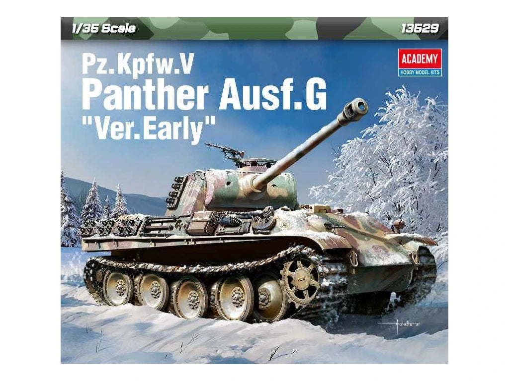German Panther AUSF.G Battle of the Bulge 1/35