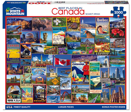 Best Places in Canada 1000pc