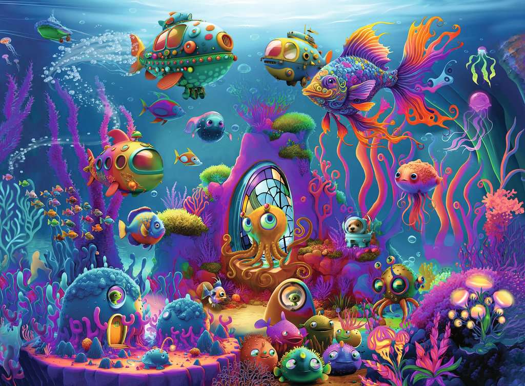 Alien Ocean 150pc puzzle