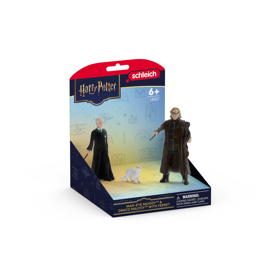 Harry Potter Mad-Eye Moody & Draco Malfoy with Ferret