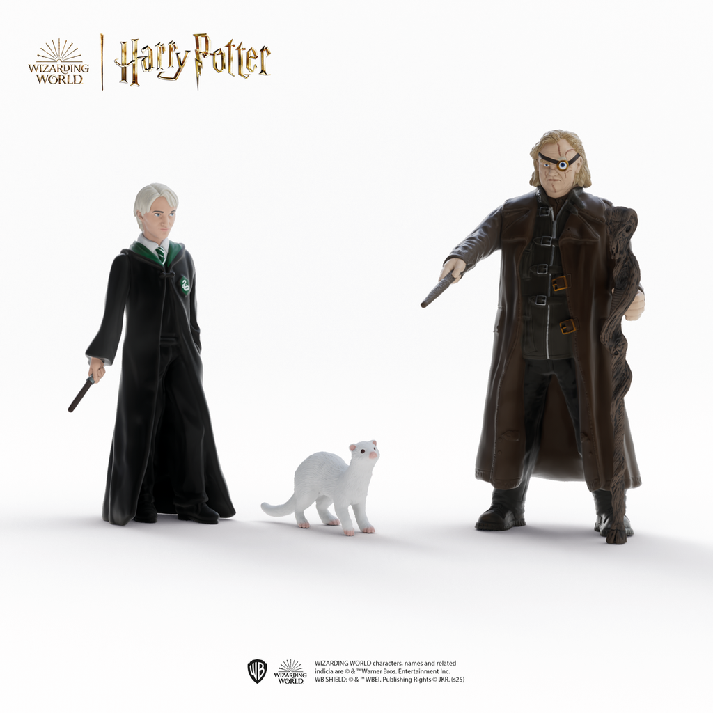 Harry Potter Mad-Eye Moody & Draco Malfoy with Ferret