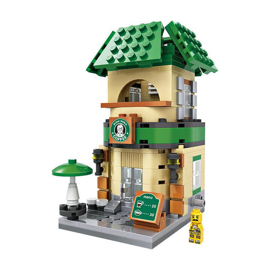 Loz Block Coffee Shop