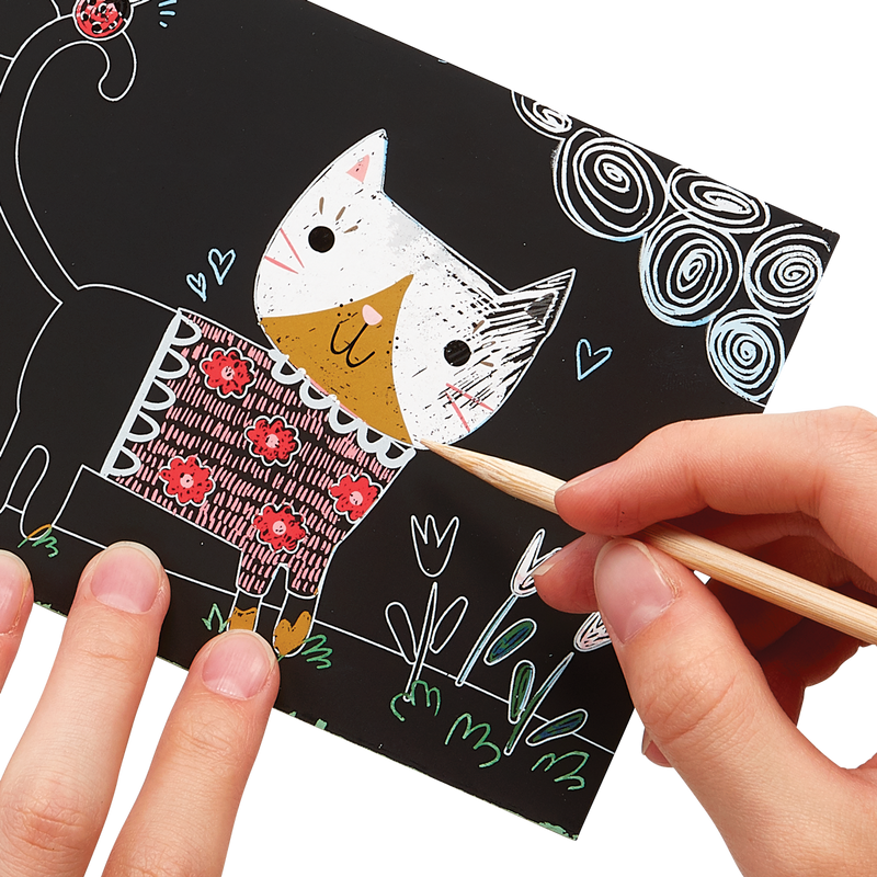 Ooly Scratch & scribble Cutie Cats