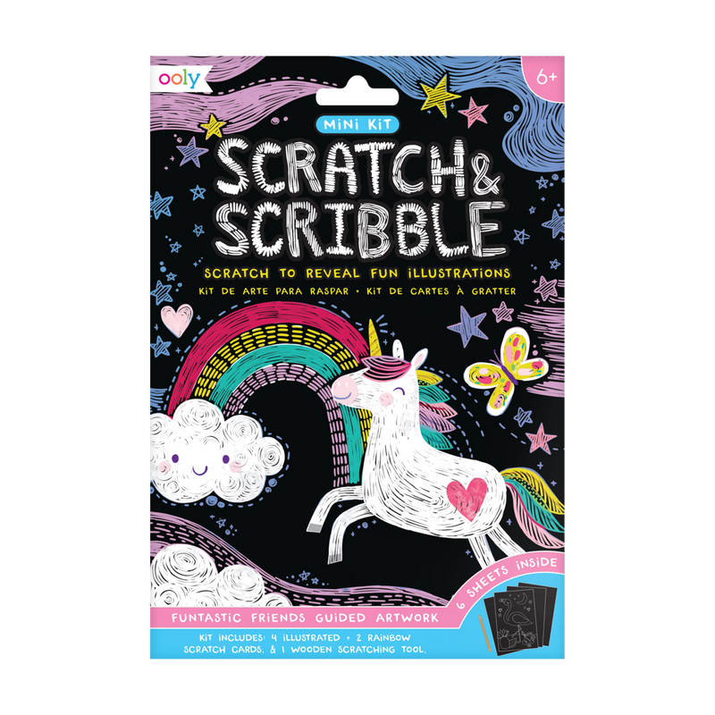 Ooly Scratch & Scribble Funtastic Friends