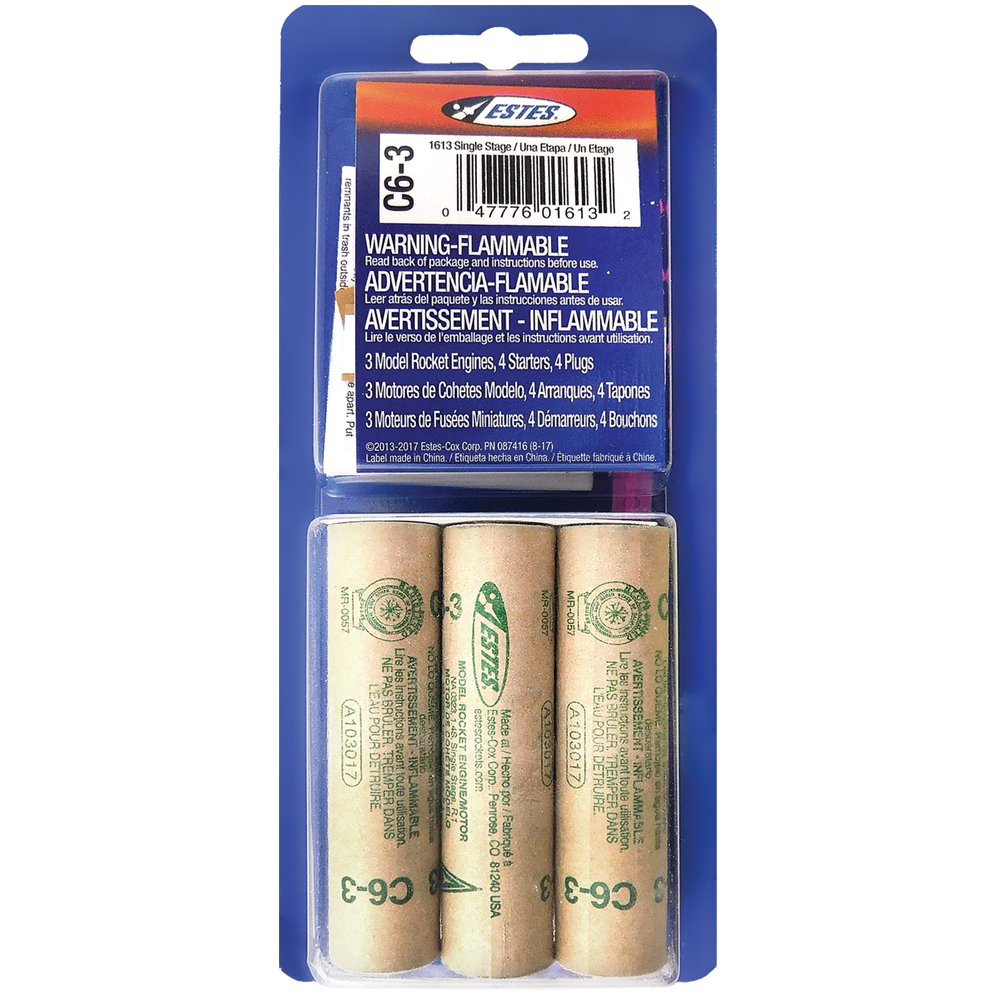 C6-3 Rocket Engine (Sold in store only)