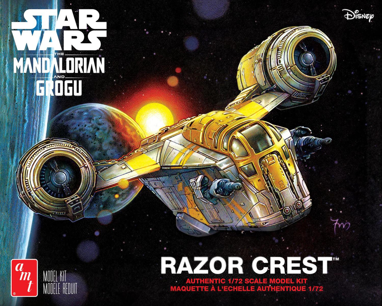 Star Wars - Mandalorian & Grogu Razor Crest 1/72