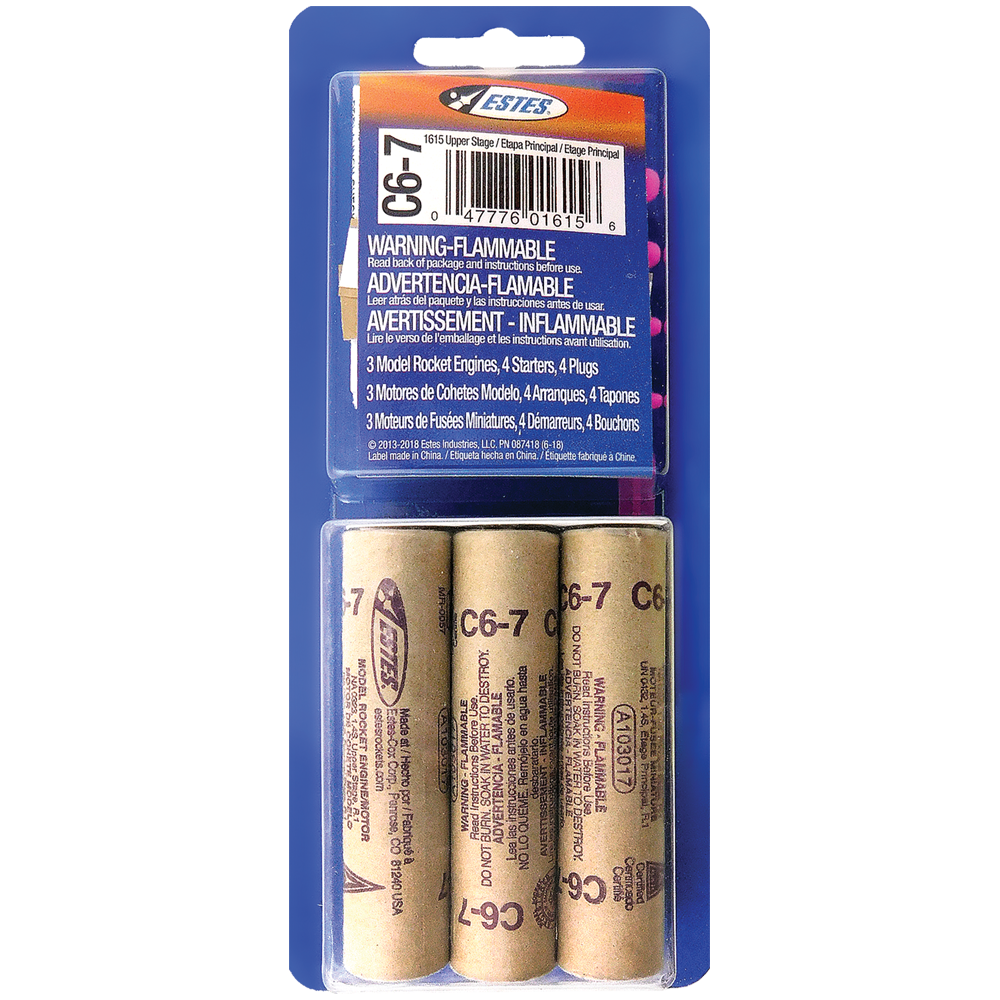 C6-7 Rocket Engine (Sold in store only)