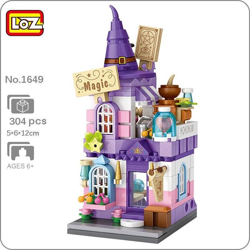 Loz Block Magic House