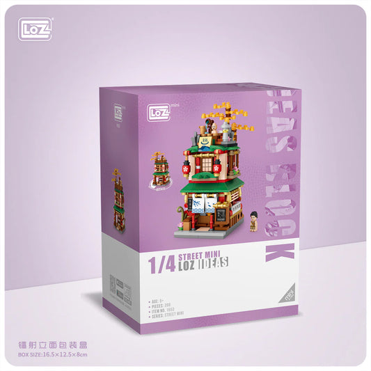Loz Block Hot Spring House