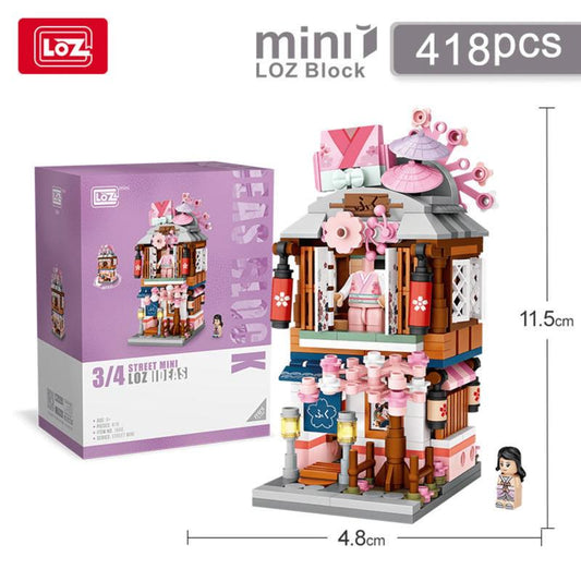 Loz Block Kimono Shop