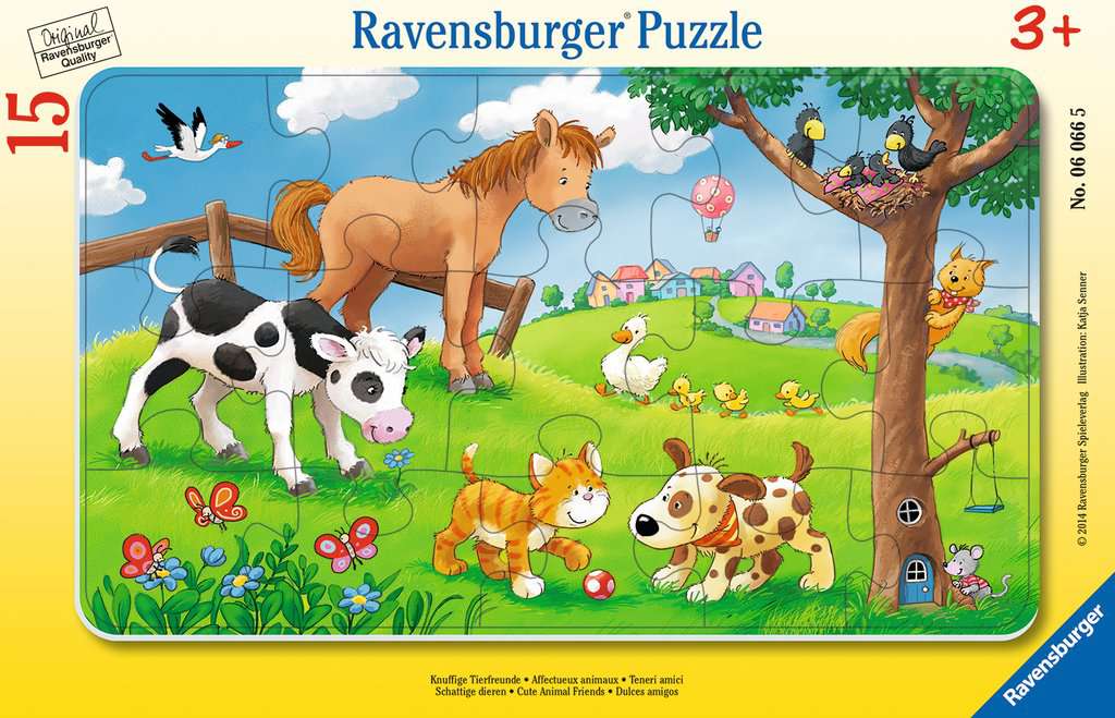 Cute Animal Friends 15pc