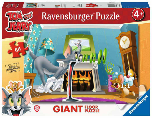 Tom and Jerry Cupcake Caper 60pc Floor Puzzle