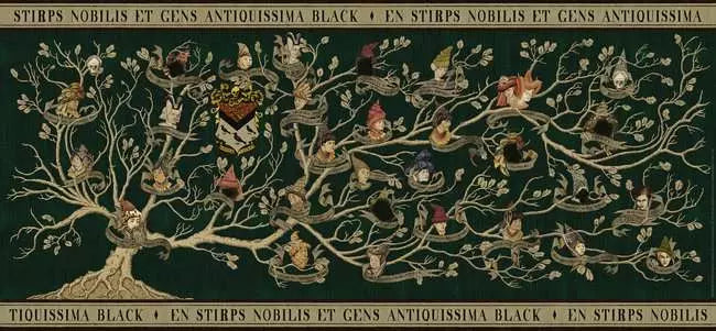 Harry Potter Family Tree 2000pc Panorama