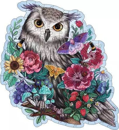 Mysterious Owl Wooden Puzzle 150pc