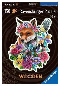 Colourful Fox Wooden puzzle 150pc