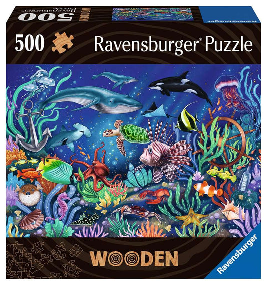Under the Sea Wooden Puzzle 500pc
