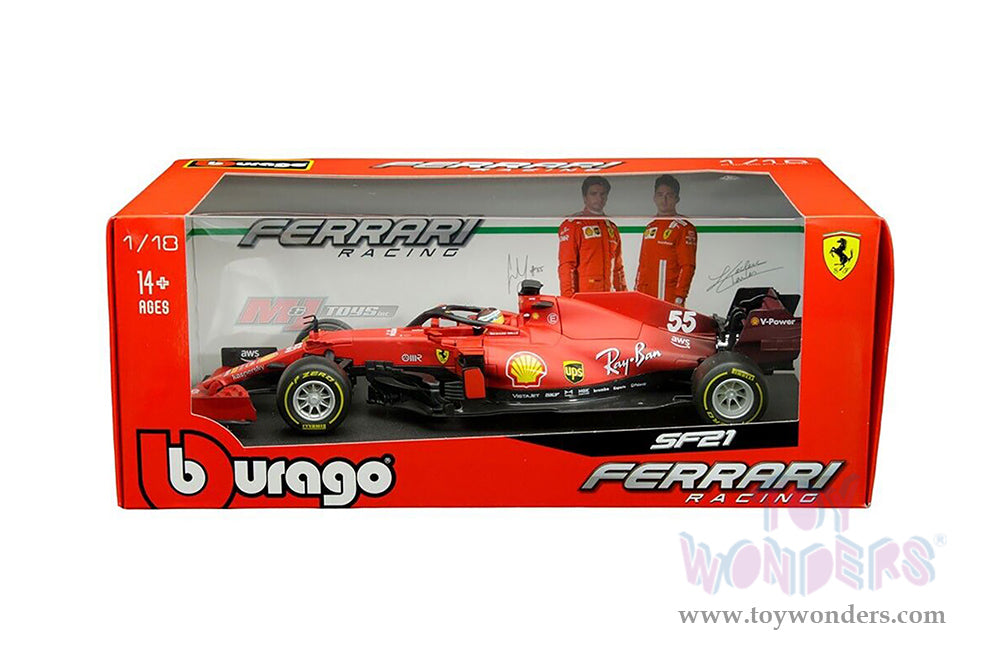 Ferrari SF21 C. Sainz  2021 1/18