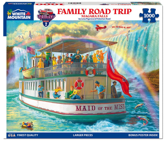 Family Road Trip - Niagara Falls 1000pc