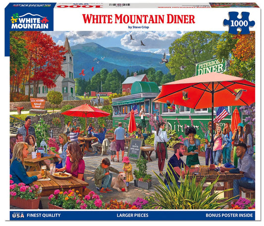 White Mountain Diner 1000pc
