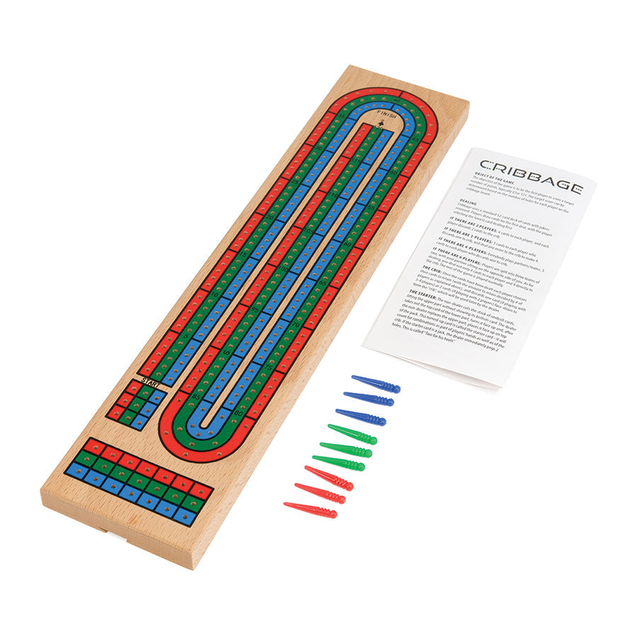 Wooden Cribbage Board
