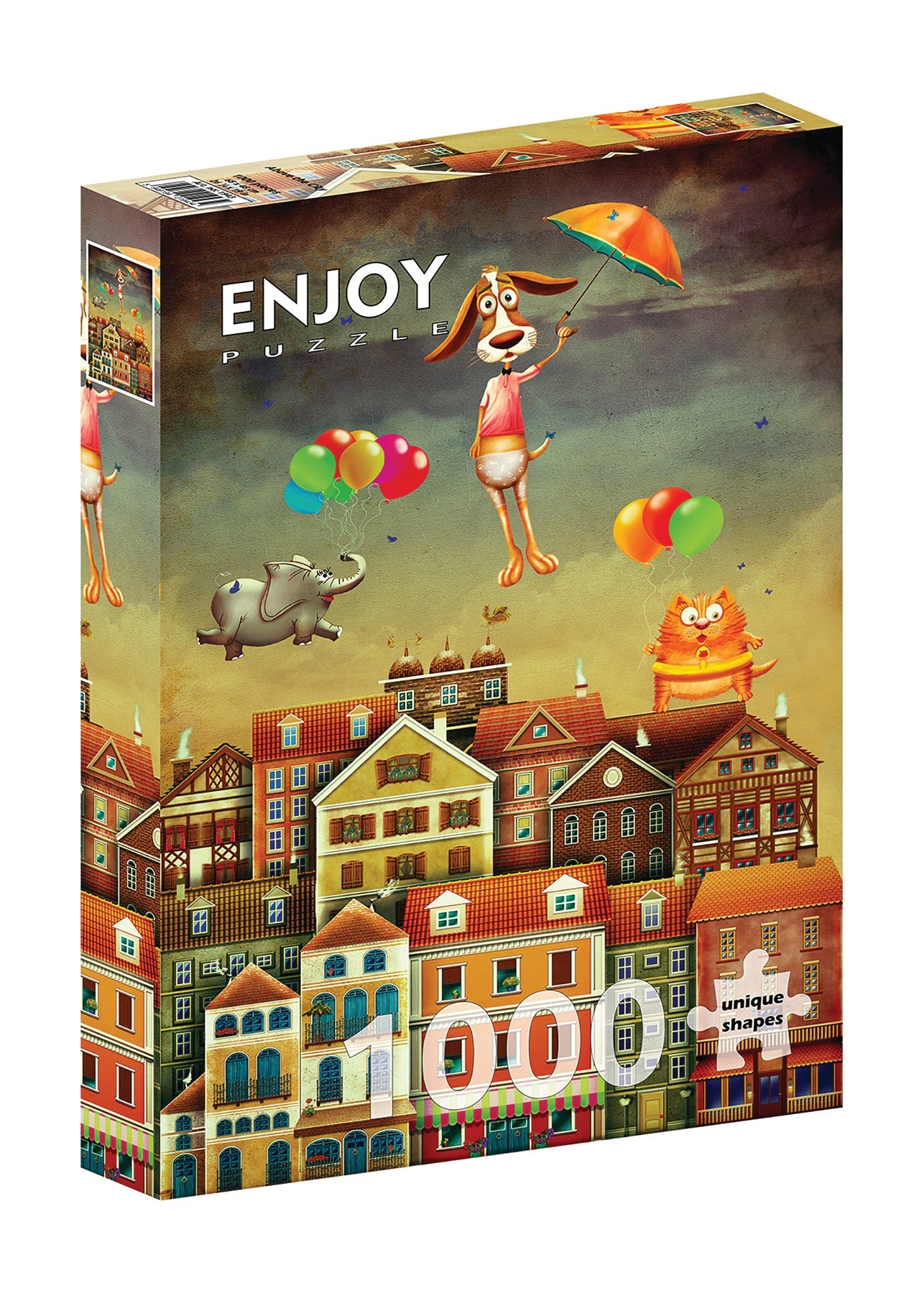 Enjoy - Above the City 1000pc jigsaw puzzle