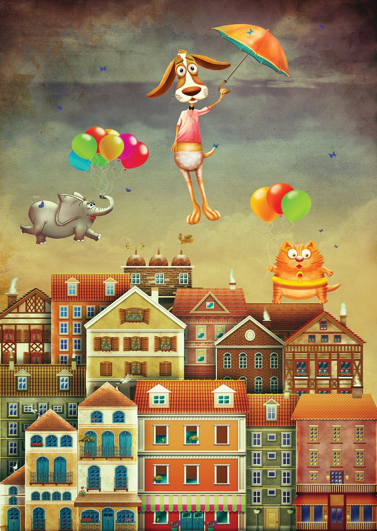 Enjoy - Above the City 1000pc jigsaw puzzle