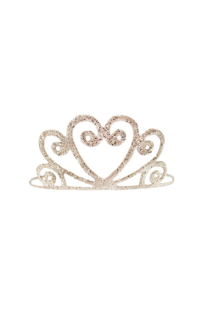 Gold Glitter Tiara