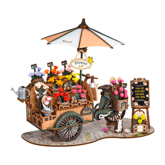 3D Puzzle Blossom Cart