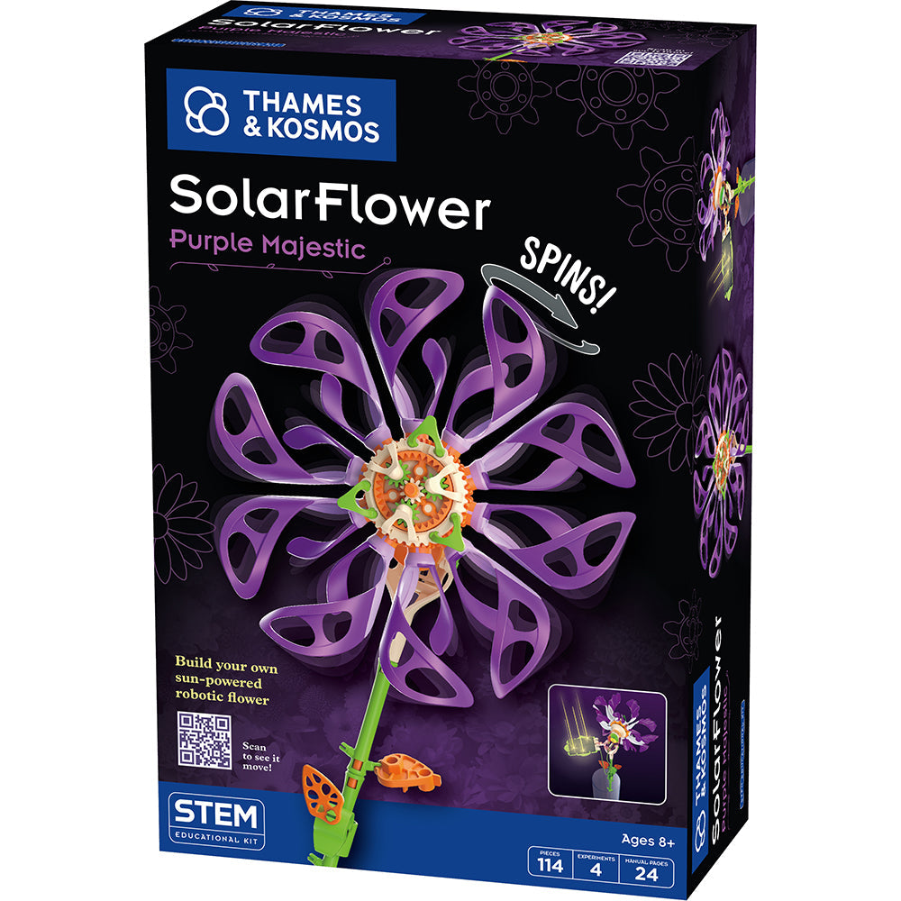 Solar Flower Purple Majestic