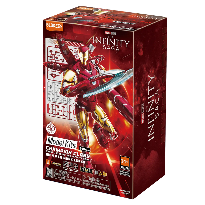 Blokees Marvel Infinity Saga Champion Iron Man MK85 DX