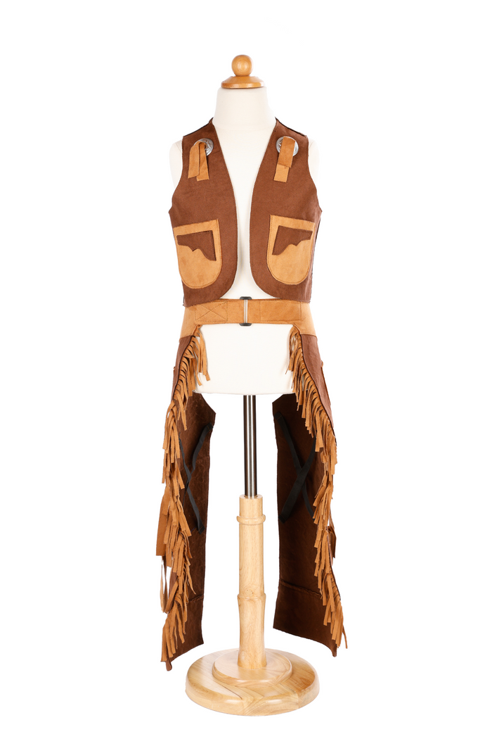 Cowboy Vest and Chaps Age 7-8