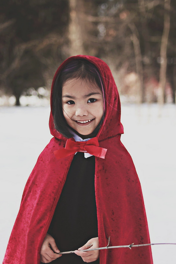 Little Red Riding Hood Cape Age 7-8