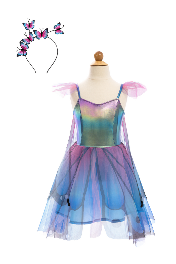 Butterfly Twirl Dress with Wings Sizes 5-6
