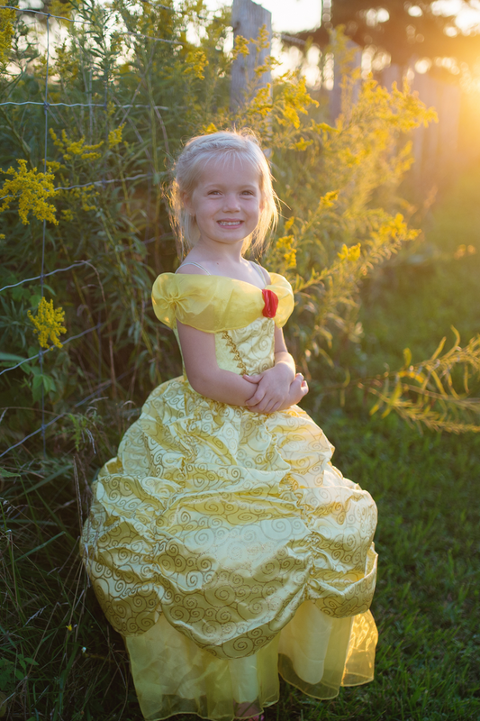 Fairytale Princess Gold Size 7-8