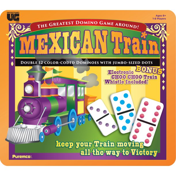 Mexican Train with Jumbo Sized Dots