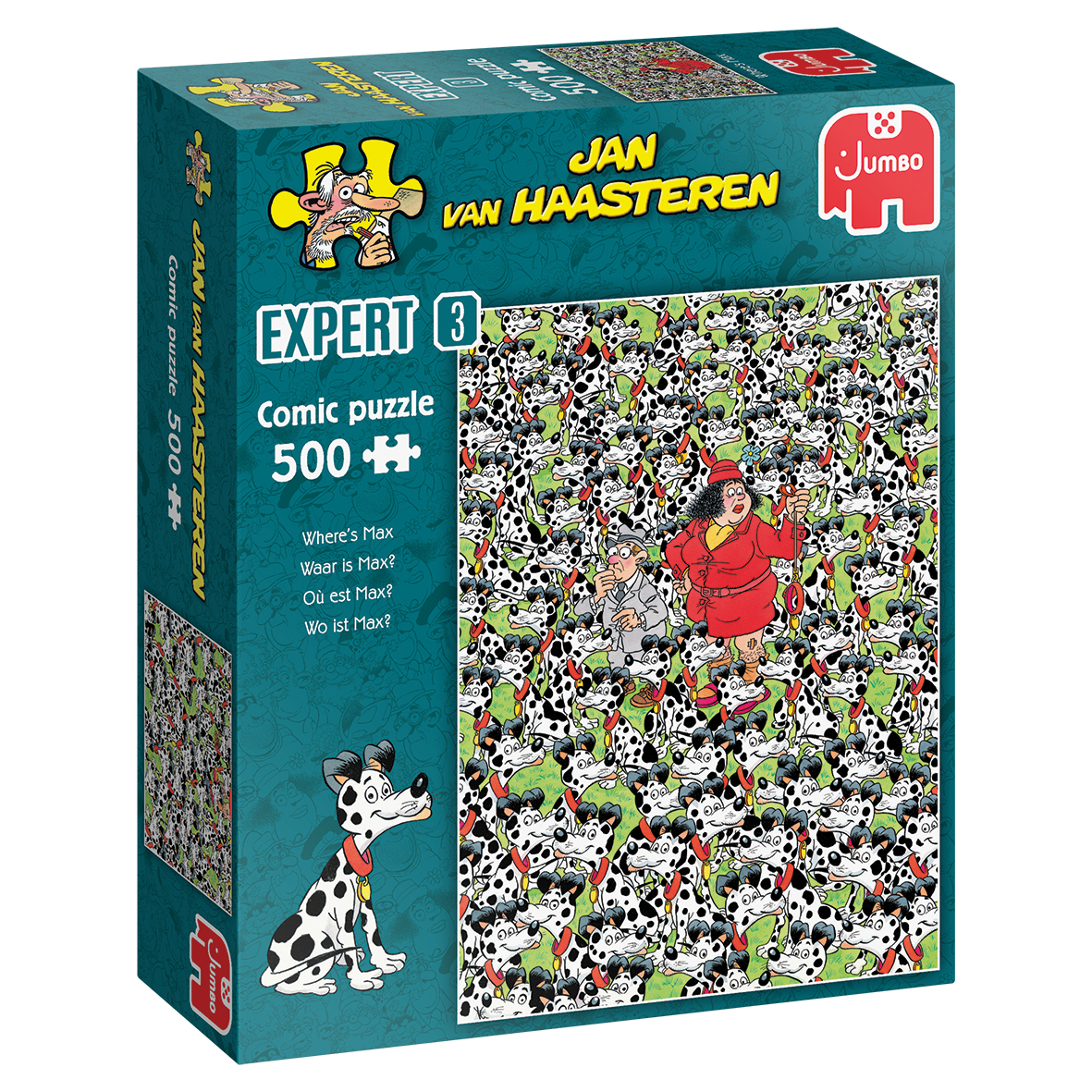 Where's Max 500pc JVH