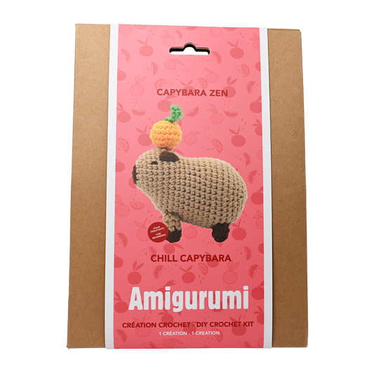 Chill Capybara Crochet Kit