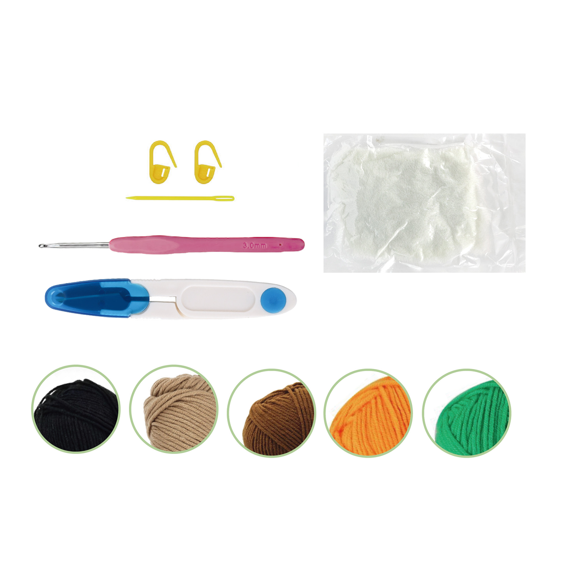 Chill Capybara Crochet Kit