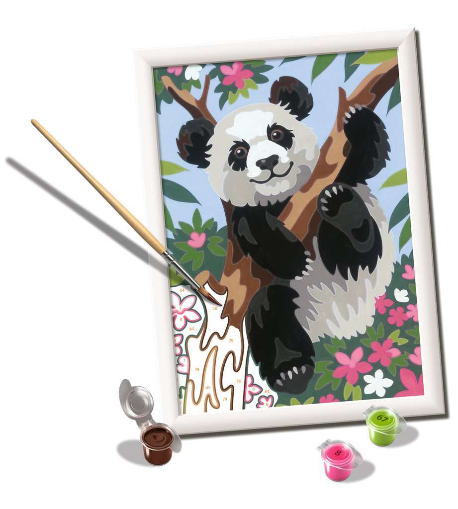 CreArt Playful Panda 7X9.5"