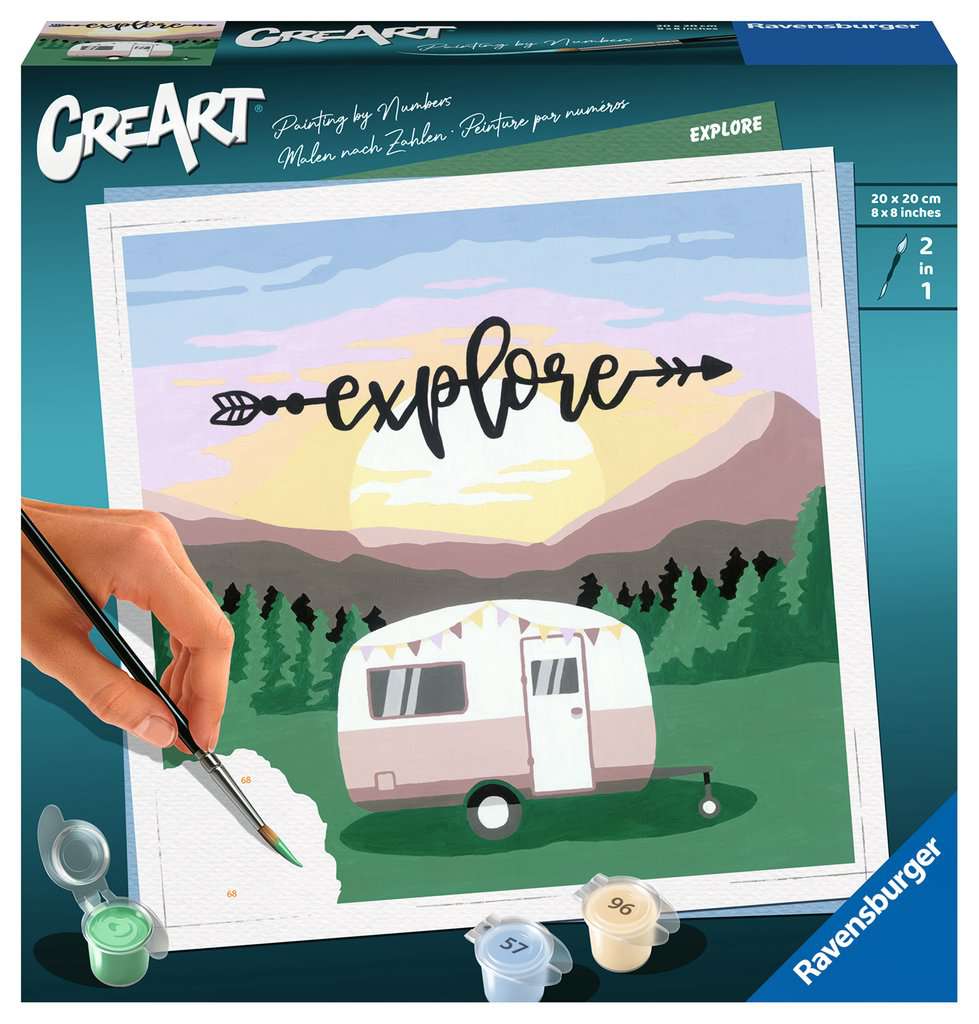 CreArt Explore 8 x 8"