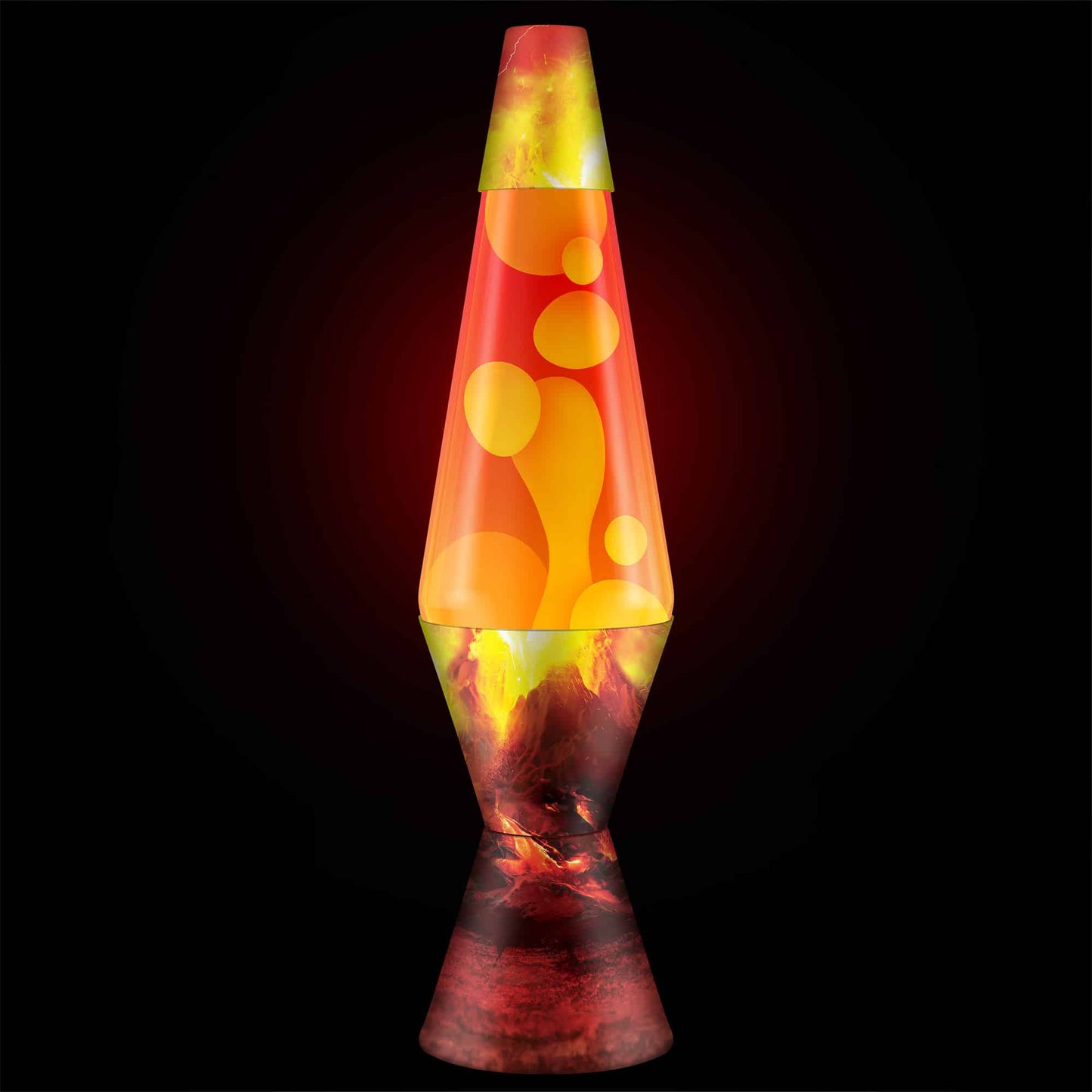 Lava Lamp Erupting Crater 14.5"