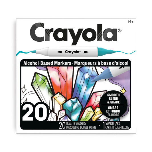 Alcohol Based Markers (20 dual tip)