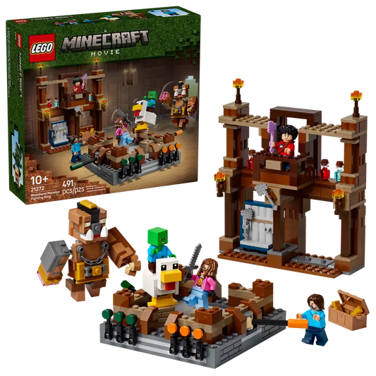 Minecraft Woodland Mansion Fighting Ring
