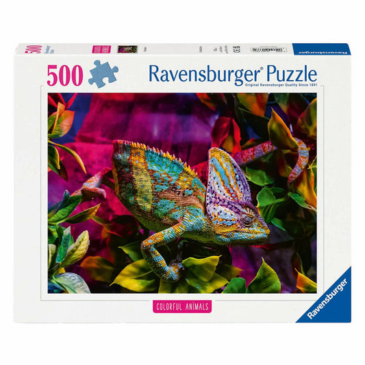 Colorful Animals, Chameleon 500pc