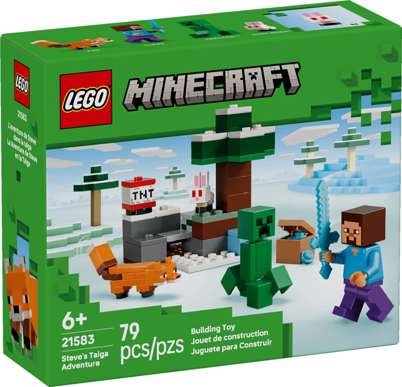 Minecraft Steve's Taiga Adventure